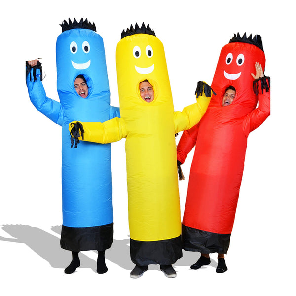 Air Dancers® Solid Color Inflatable Tube Man Costume
