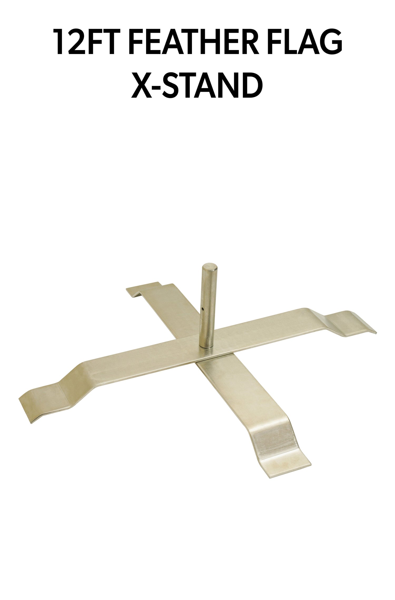 Large Feather Flag X Stand for 12ft Feather Flags 