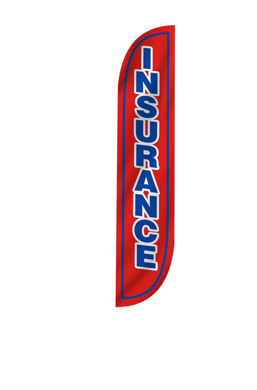 Insurance Feather Flag 