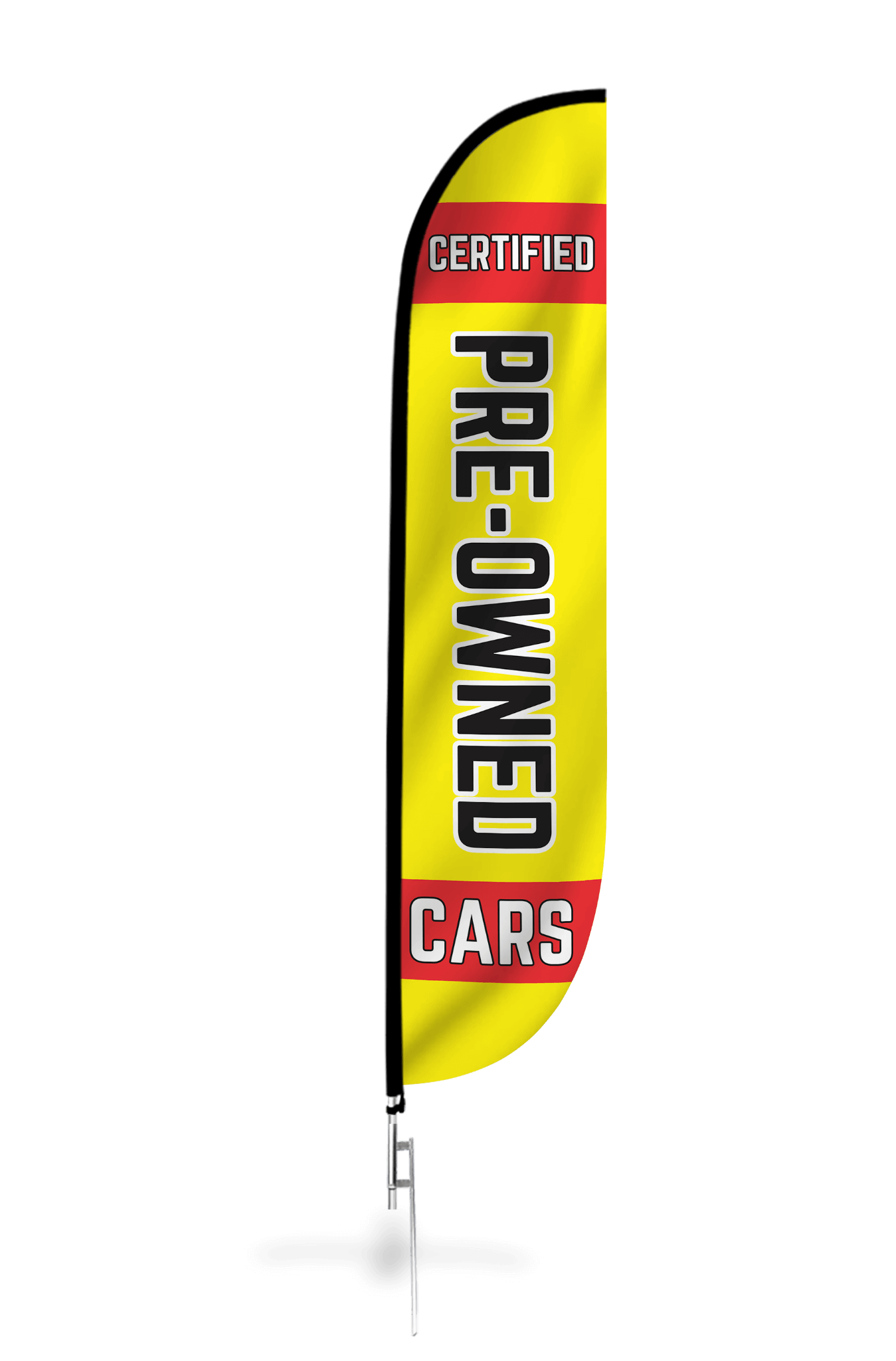 Certified Pre-Owned Feather Flag 