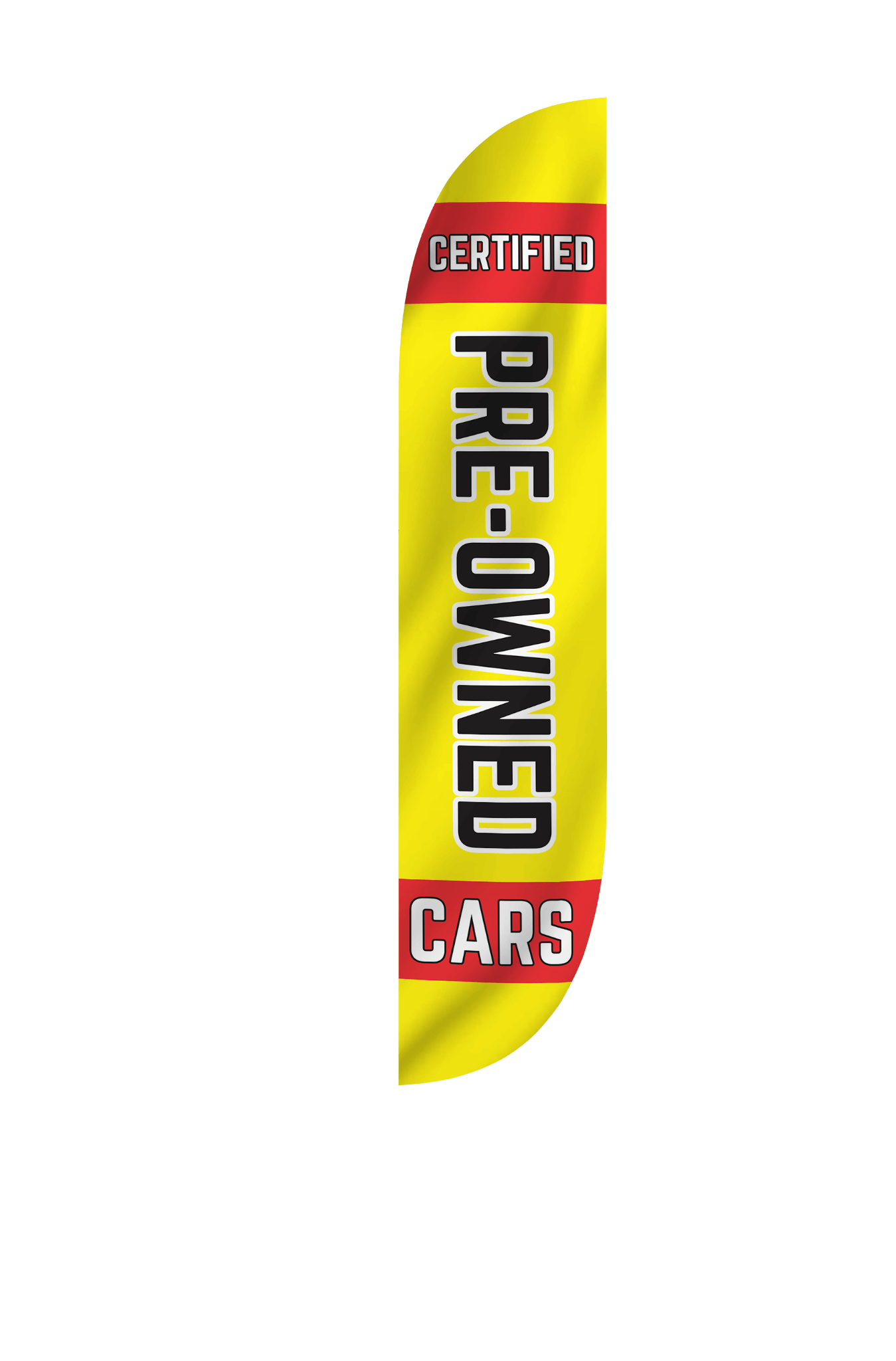 Certified Pre-Owned Feather Flag 