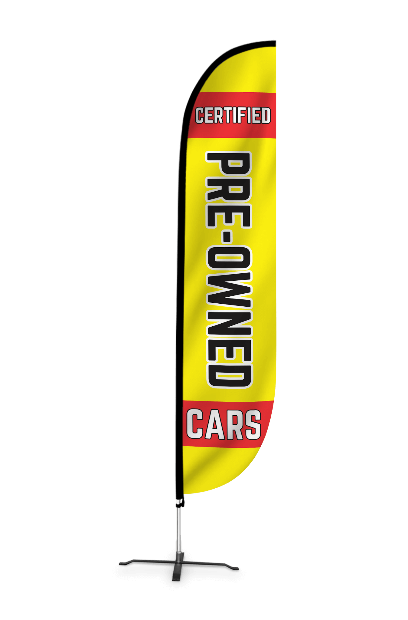Certified Pre-Owned Feather Flag 