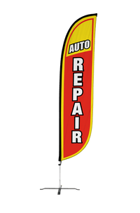 Auto Repair Feather Flag 10M1200035