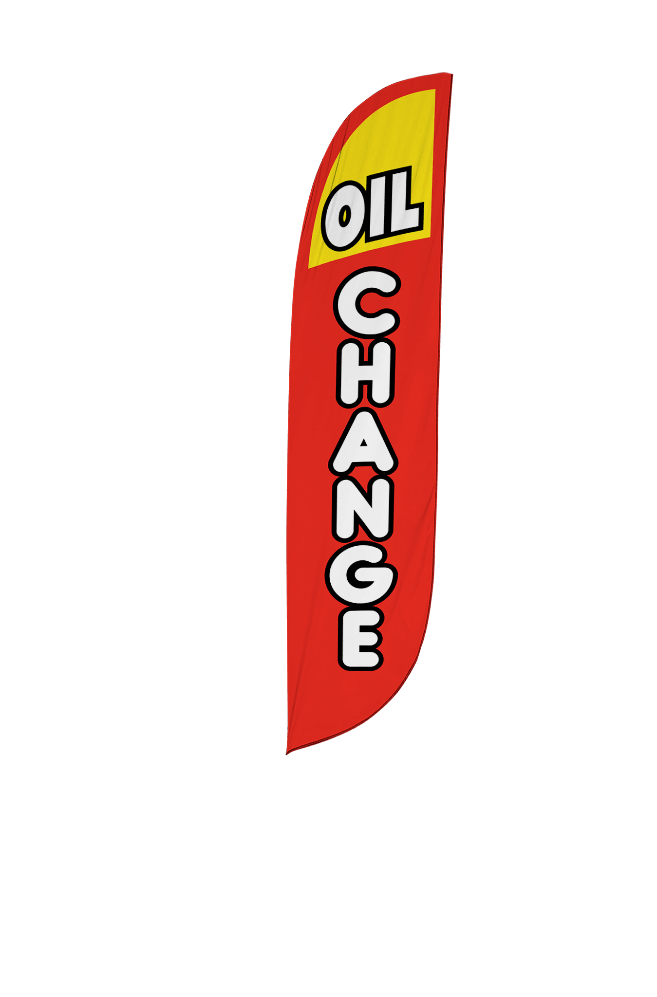 Oil Change Feather Flag 