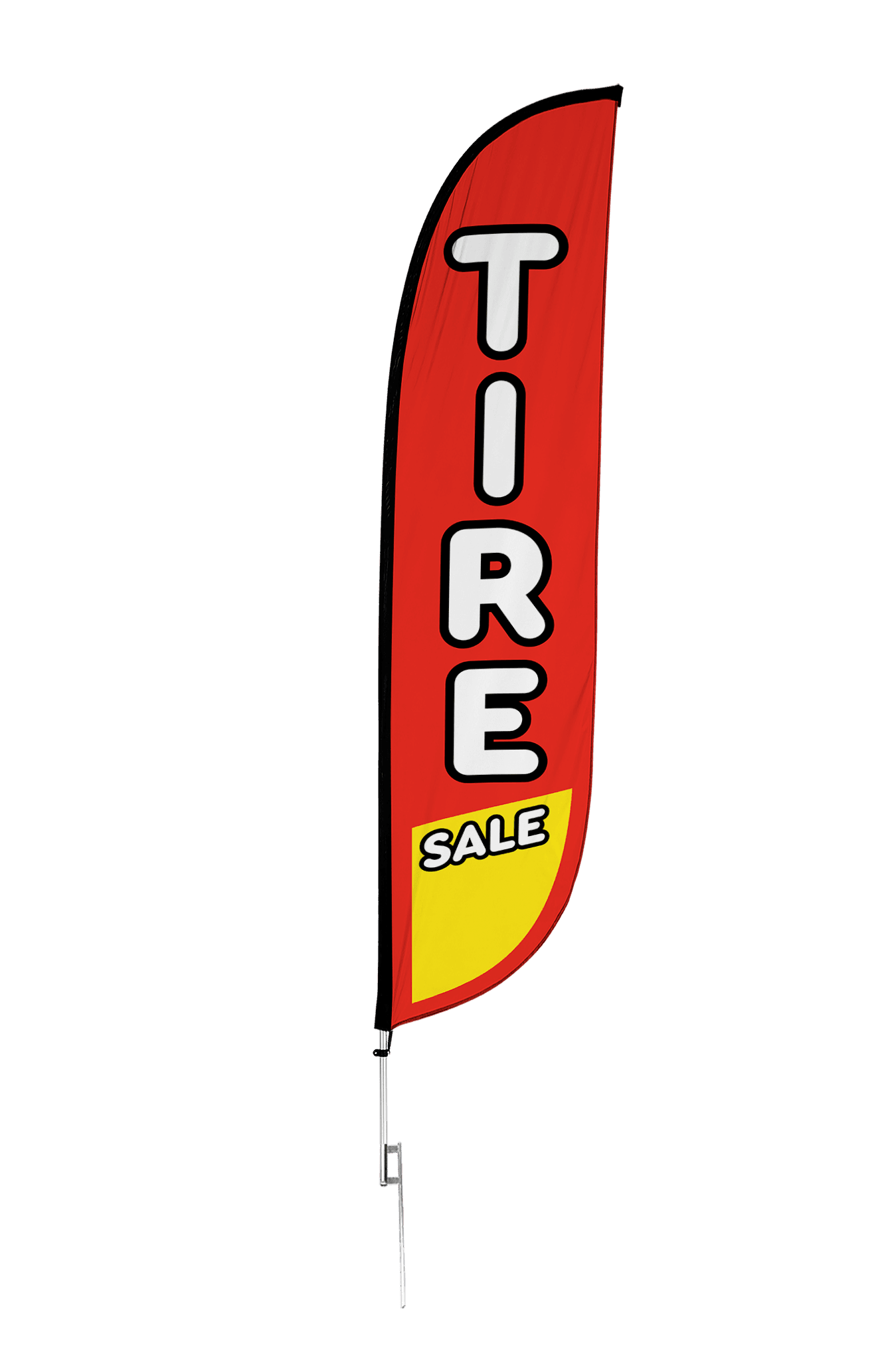 Tire Sale Feather Flag 