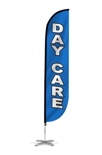 Day Care Feather Flag Blue 