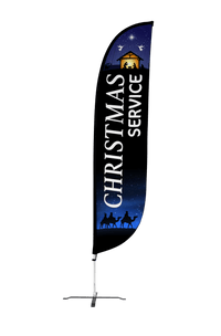 Christmas Service Feather Flag 10M1200378