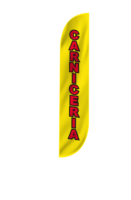 Carniceria Feather Flag 