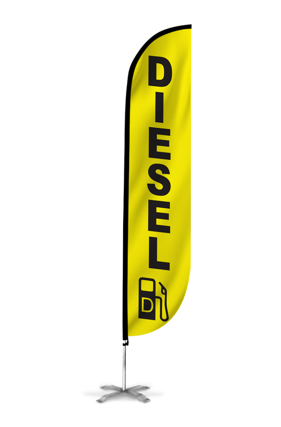 Diesel Feather Flag 