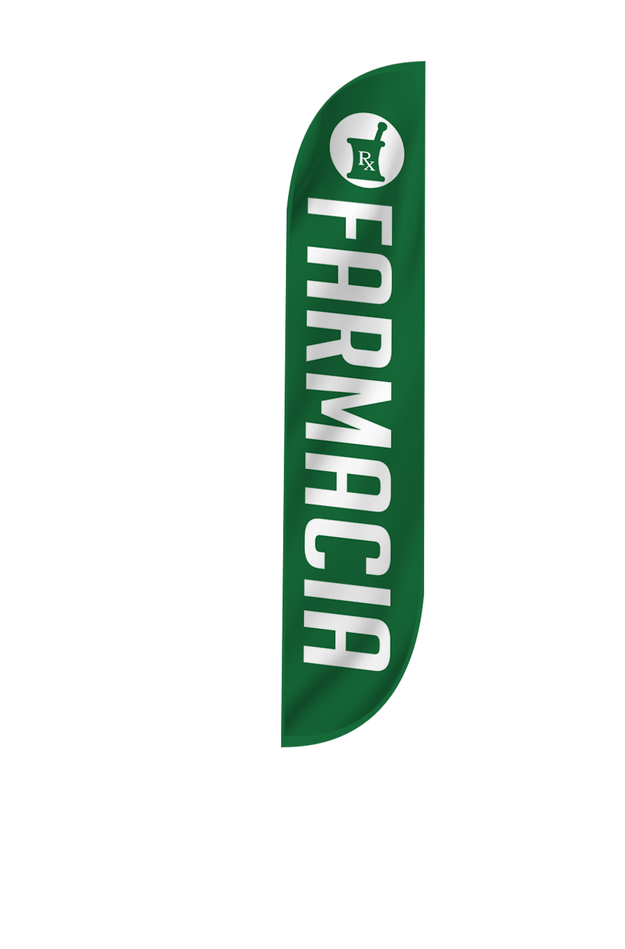 Farmacia Feather Flag 
