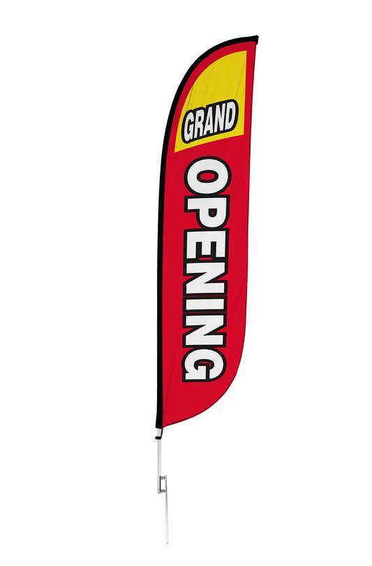 Grand Opening Feather Flag 