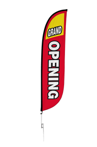 Grand Opening Feather Flag 