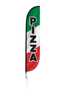 Pizza Feather Flag 