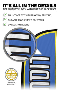 Liquidation Sale Feather Flag 
