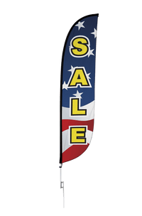 Sale Feather Flag Red White Blue 