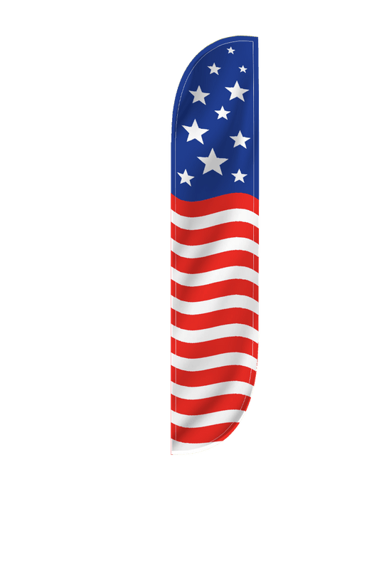 American Flag Feather Flag 