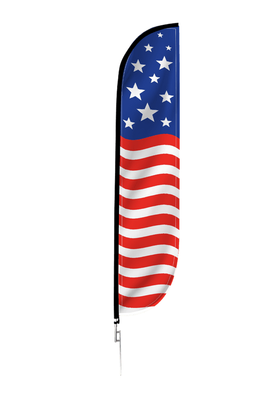 American Flag Feather Flag 