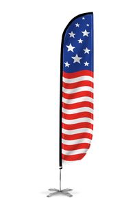 American Flag Feather Flag 10M1200072