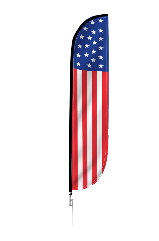 American Flag Feather Flag 