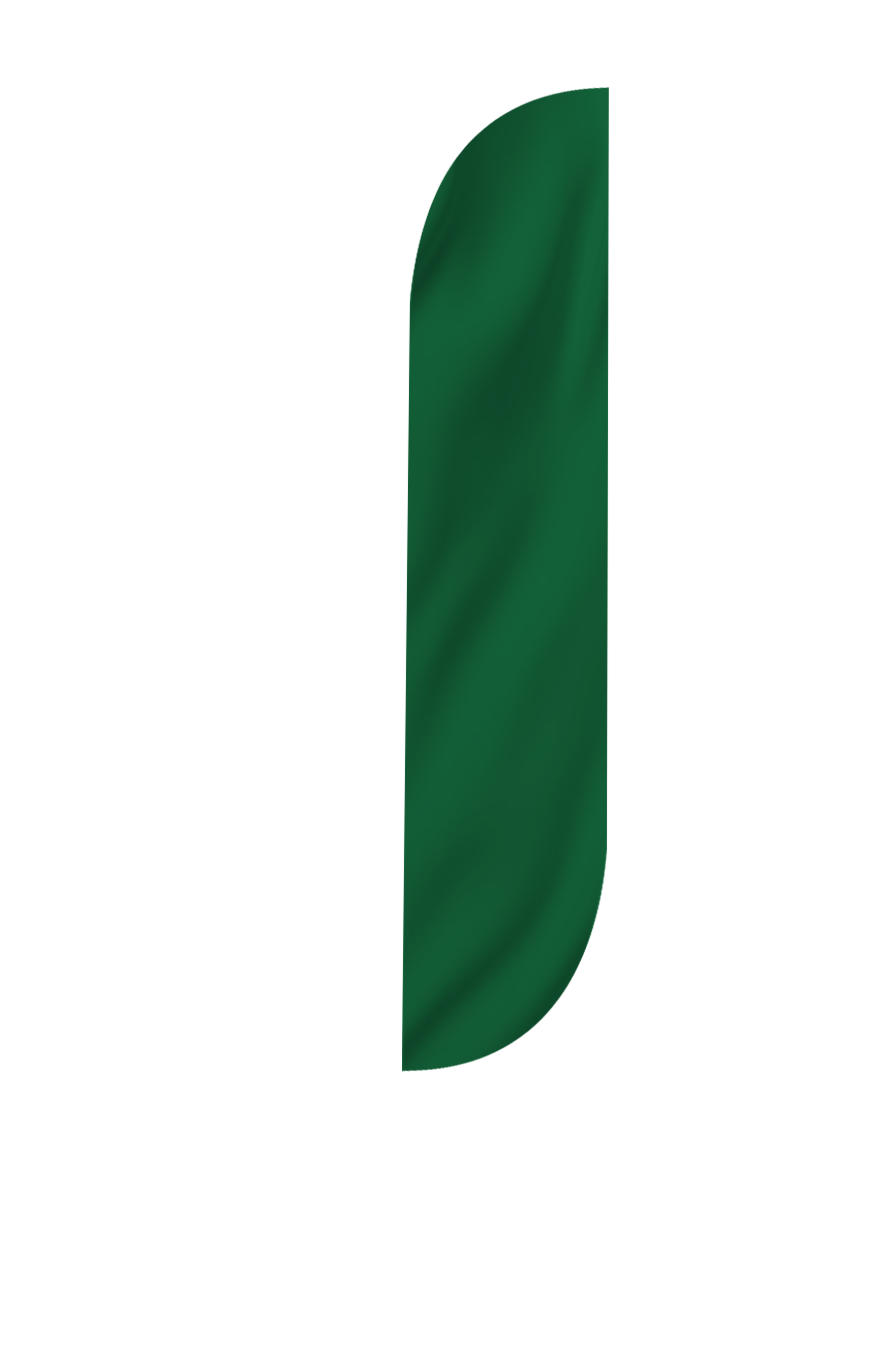 Feather Flag Plain Color 