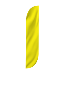 Feather Flag Plain Color 