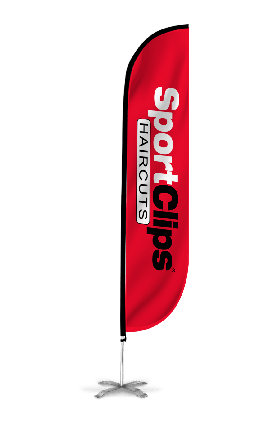 Sport Clips Feather Flag 10M1200313