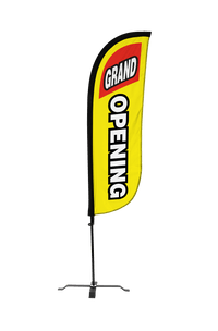 Grand Opening Feather Flag 