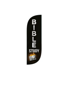 Bible Study Feather Flag 