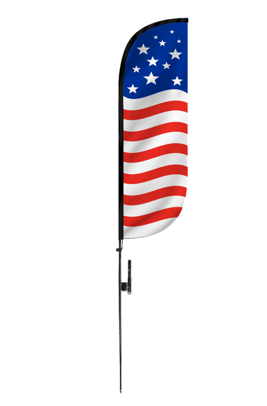 American Flag Feather Flag 