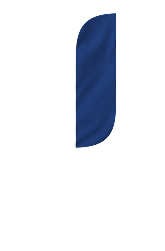 Feather Flag Plain Color 