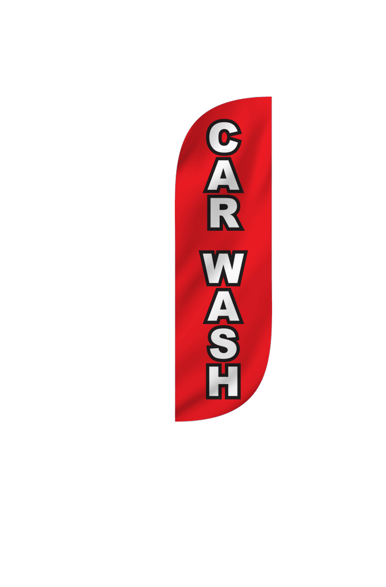 Car Wash Feather Flag 