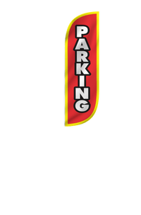 Parking Feather Flag 