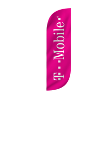 T-Mobile Feather Flag 