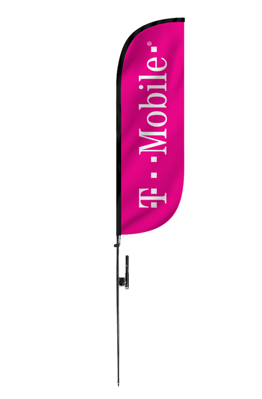 T-Mobile Feather Flag 