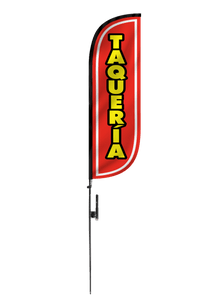 Taqueria Feather Flag 