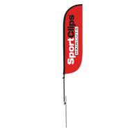 Sport Clips Feather Flag 