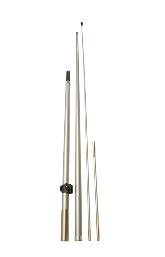 Fiberglass 3-Piece Feather Flag Pole Set 