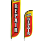 Auto Repair Feather Flag 