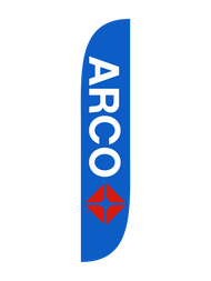 Arco Gasoline Feather Flag 10M1200225