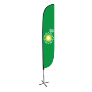 BP Gasoline Feather Flag 