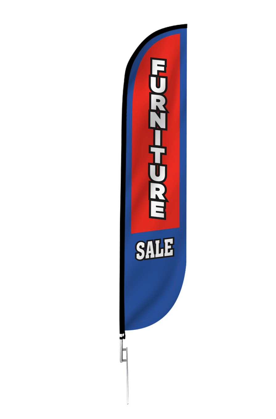 Furniture Sale Feather Flag 