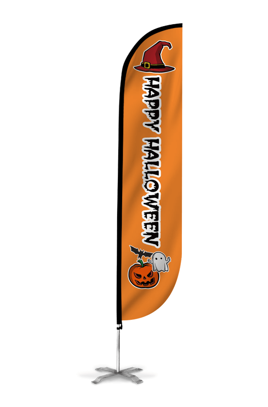 Happy Halloween Feather Flag 10M5000087