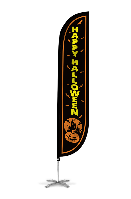 Happy Halloween Feather Flag 10M1200086