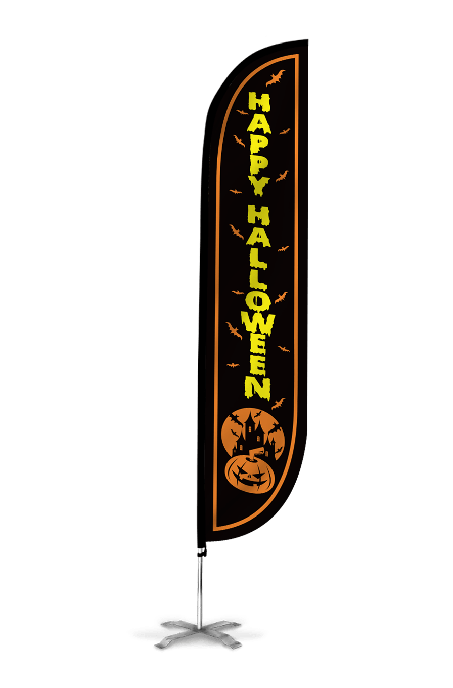 Happy Halloween Feather Flag 10M1200086