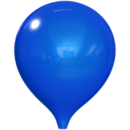 Red Indoor Balloon 12in 