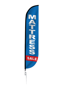 Mattress Sale Feather Flag 