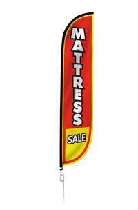 Mattress Sale Feather Flag 