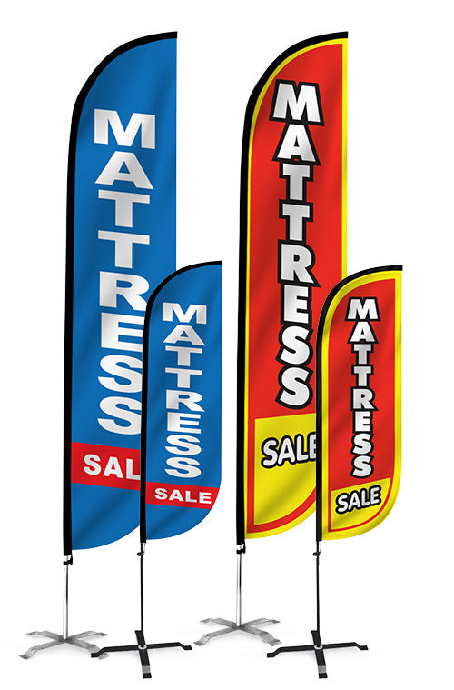 Mattress Sale Feather Flag 